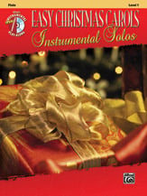 EASY CHRISTMAS CAROLS INSTRUMENTAL SOLOS FLUTE BK/CD cover